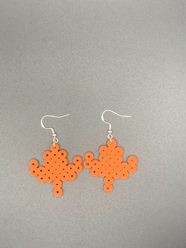 fall leaf earrings