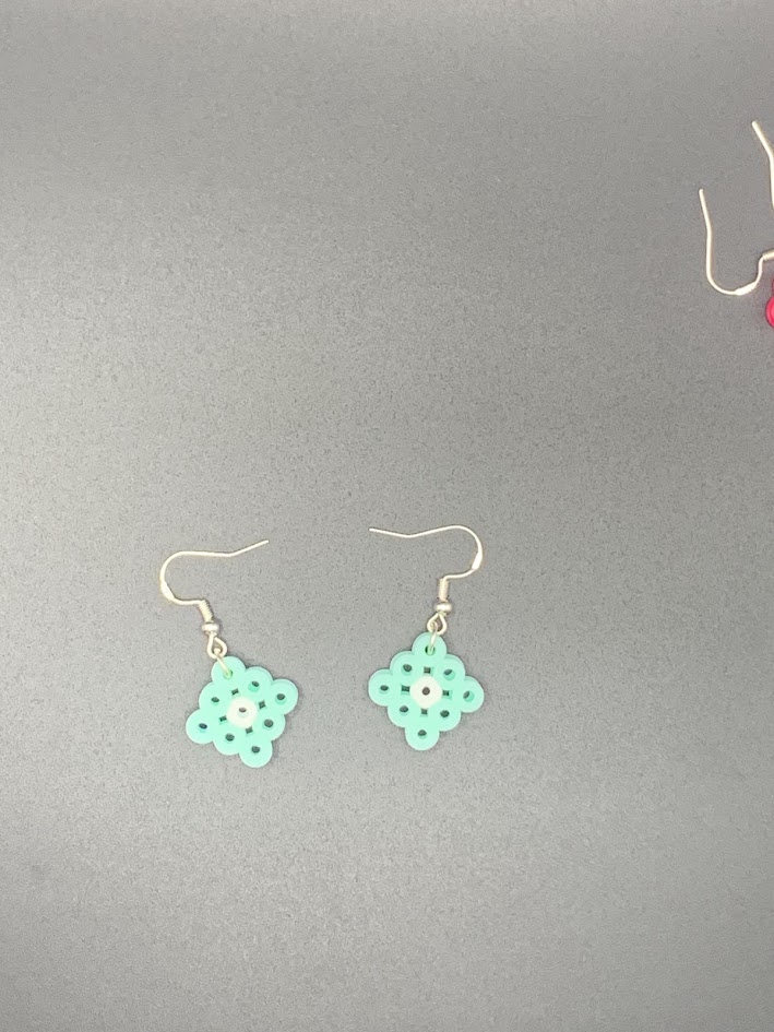 square earrings