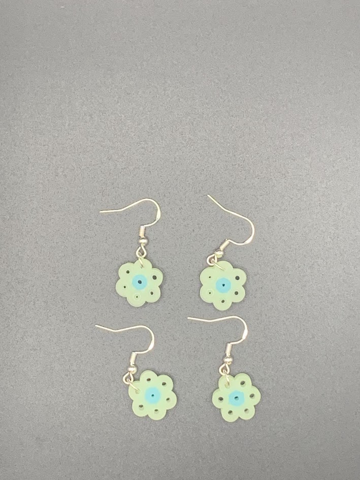 flower earrings