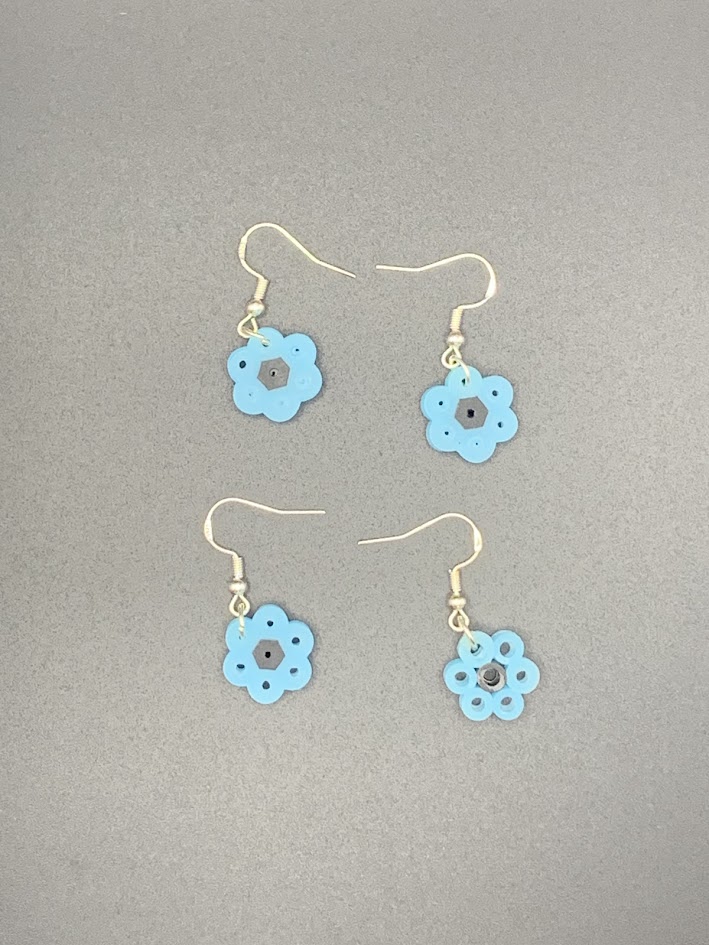 flower earrings