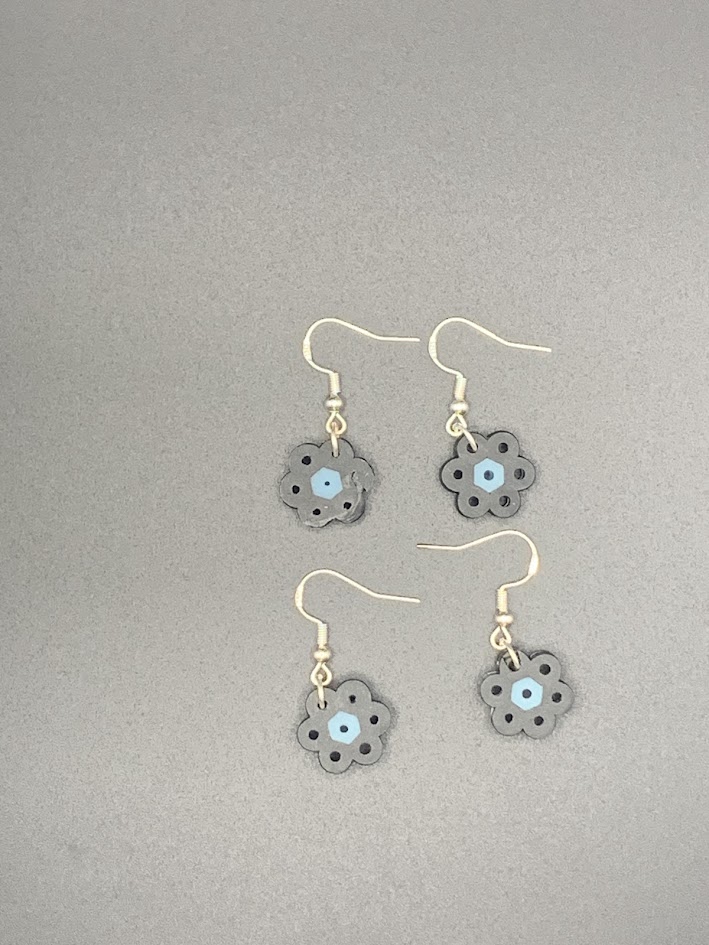 flower earrings