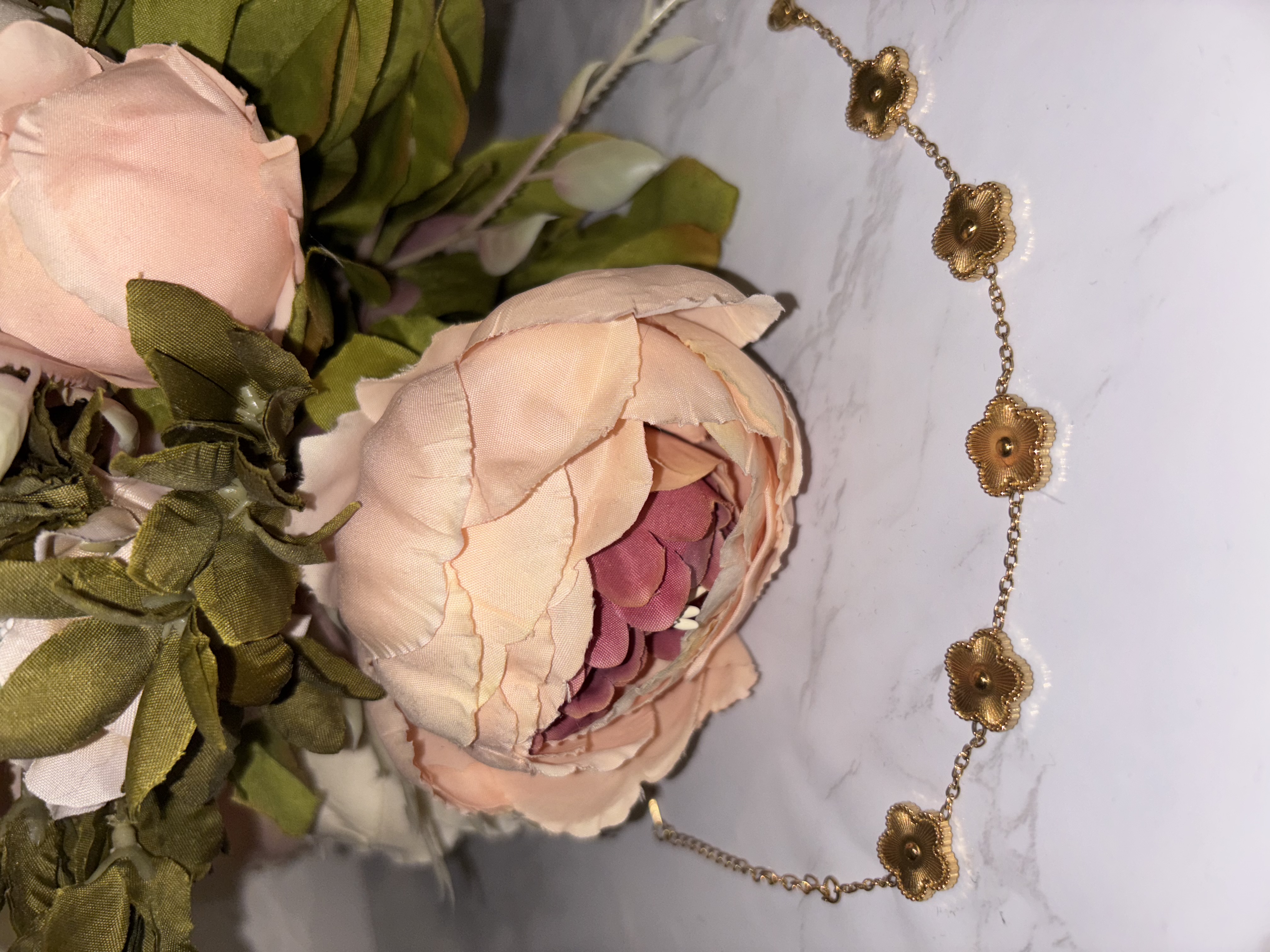 Gold Clover Bracelet