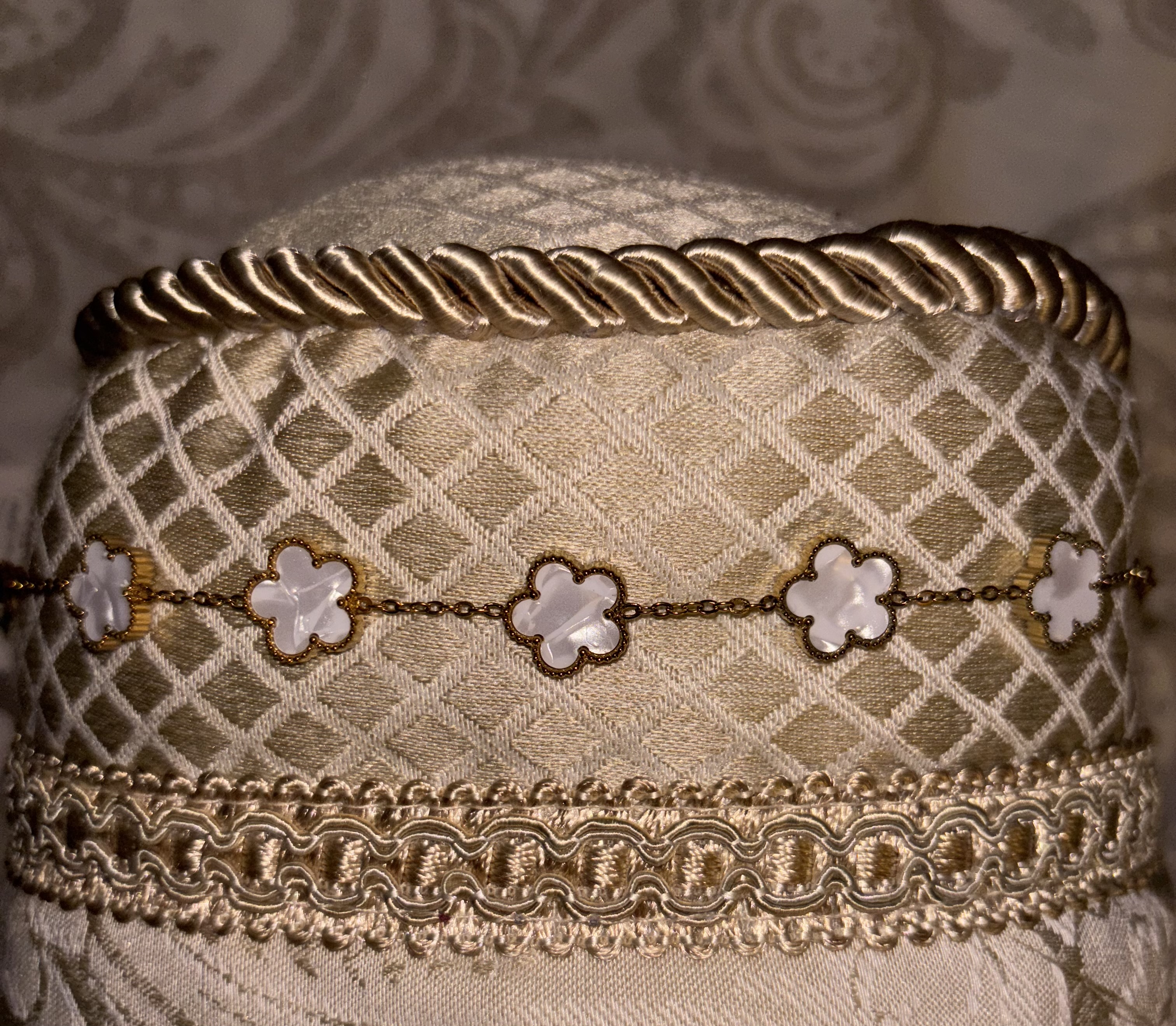 White Clover Bracelet