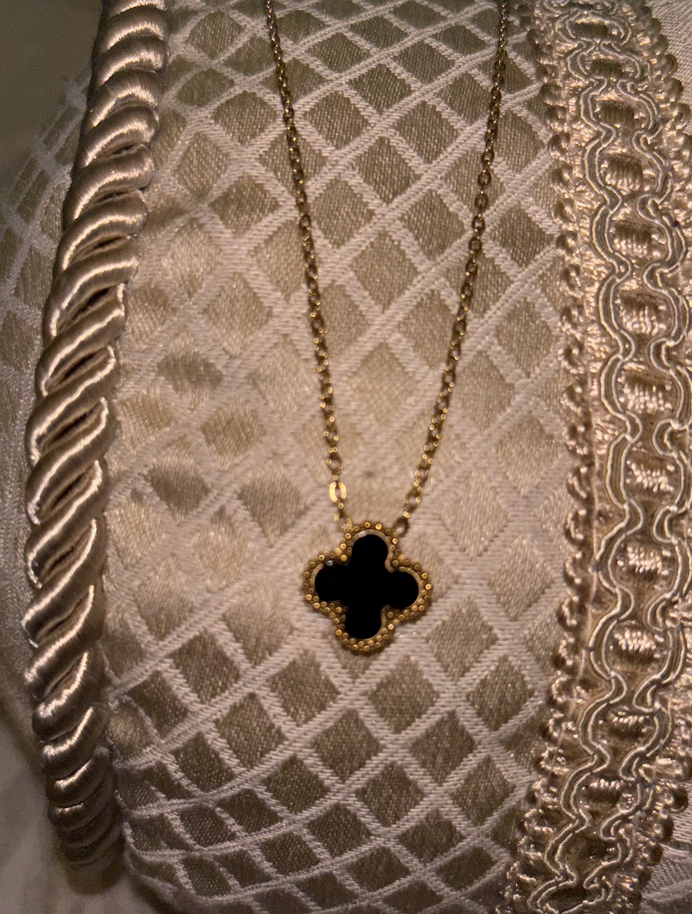 Black Clover Necklace