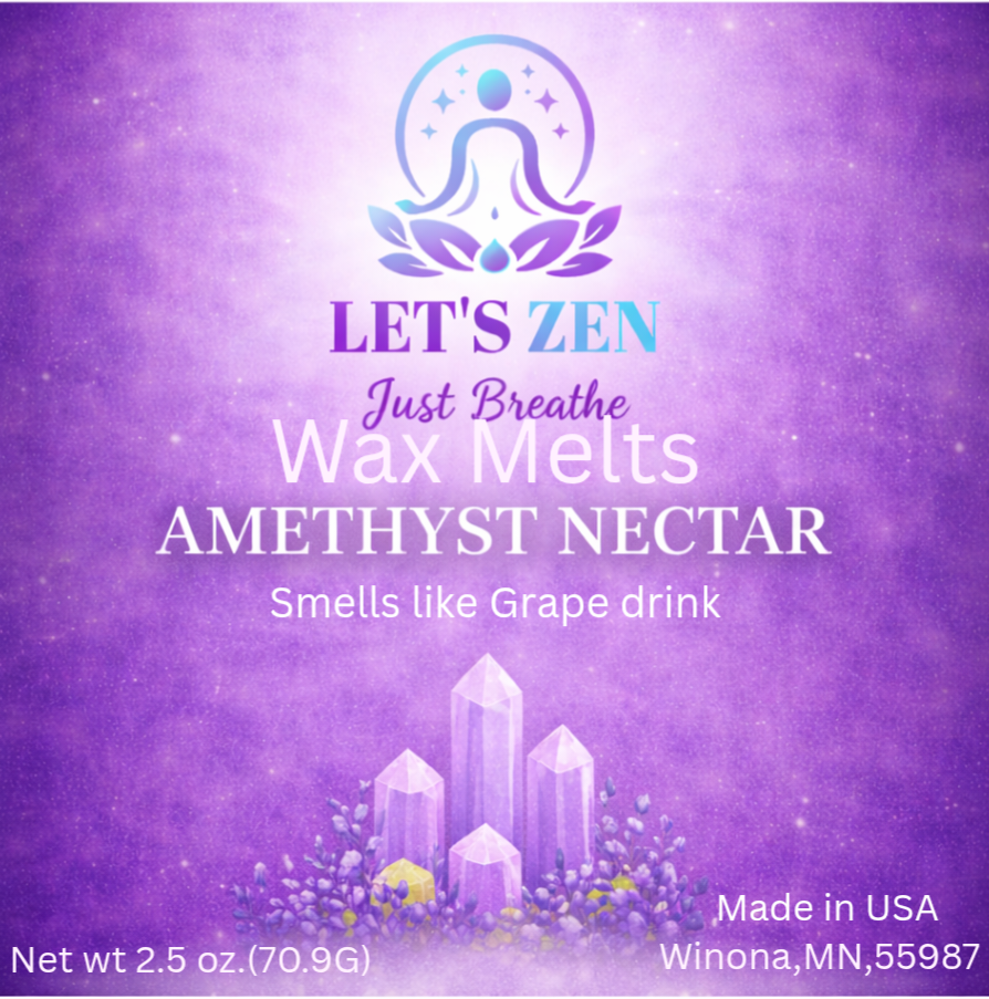 Amethyst Nectar luxury wax melts