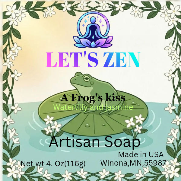 A Frogs kiss artisan soap