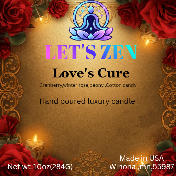 Love's cure luxury candle