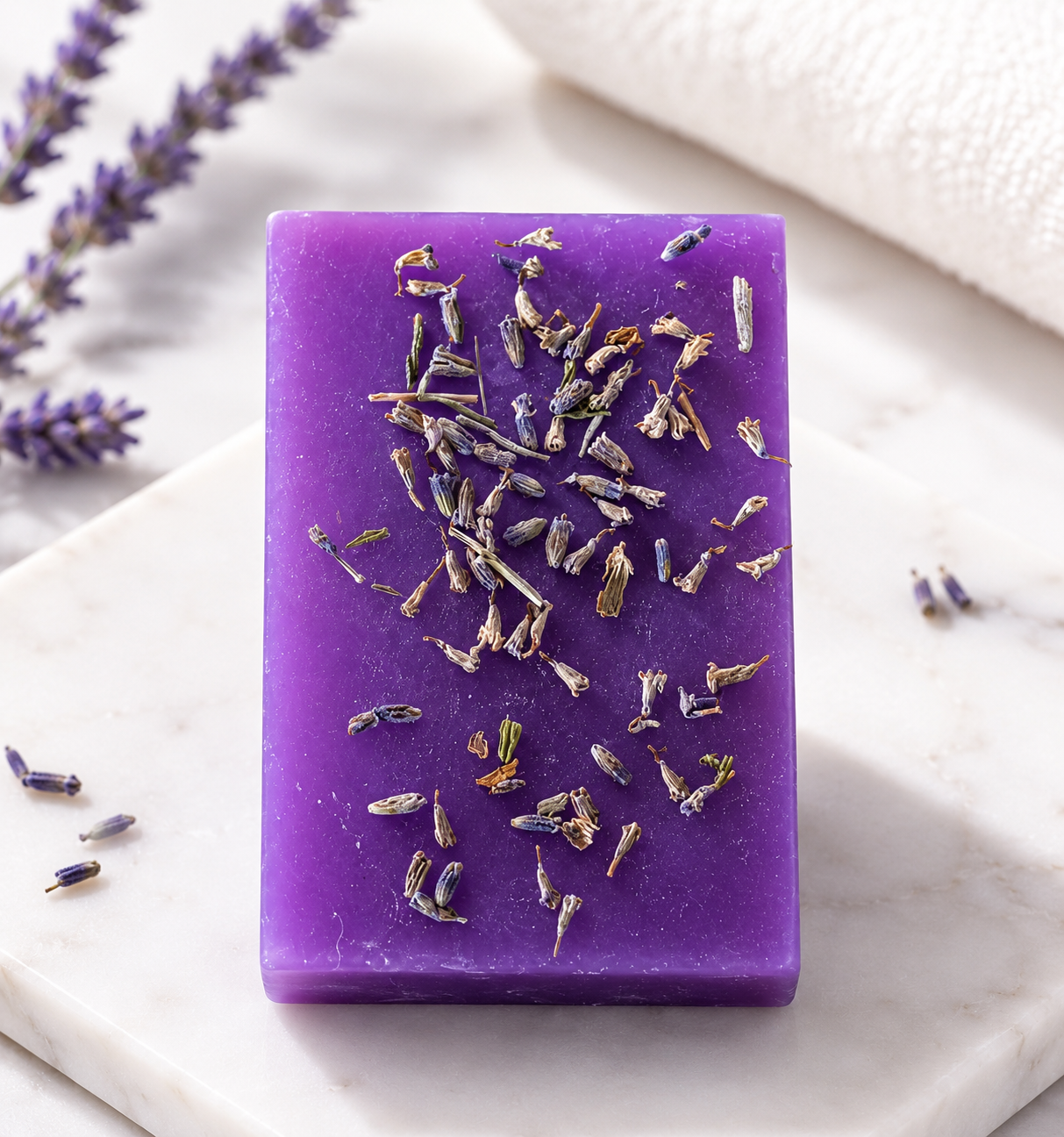 Lavender artisan soap