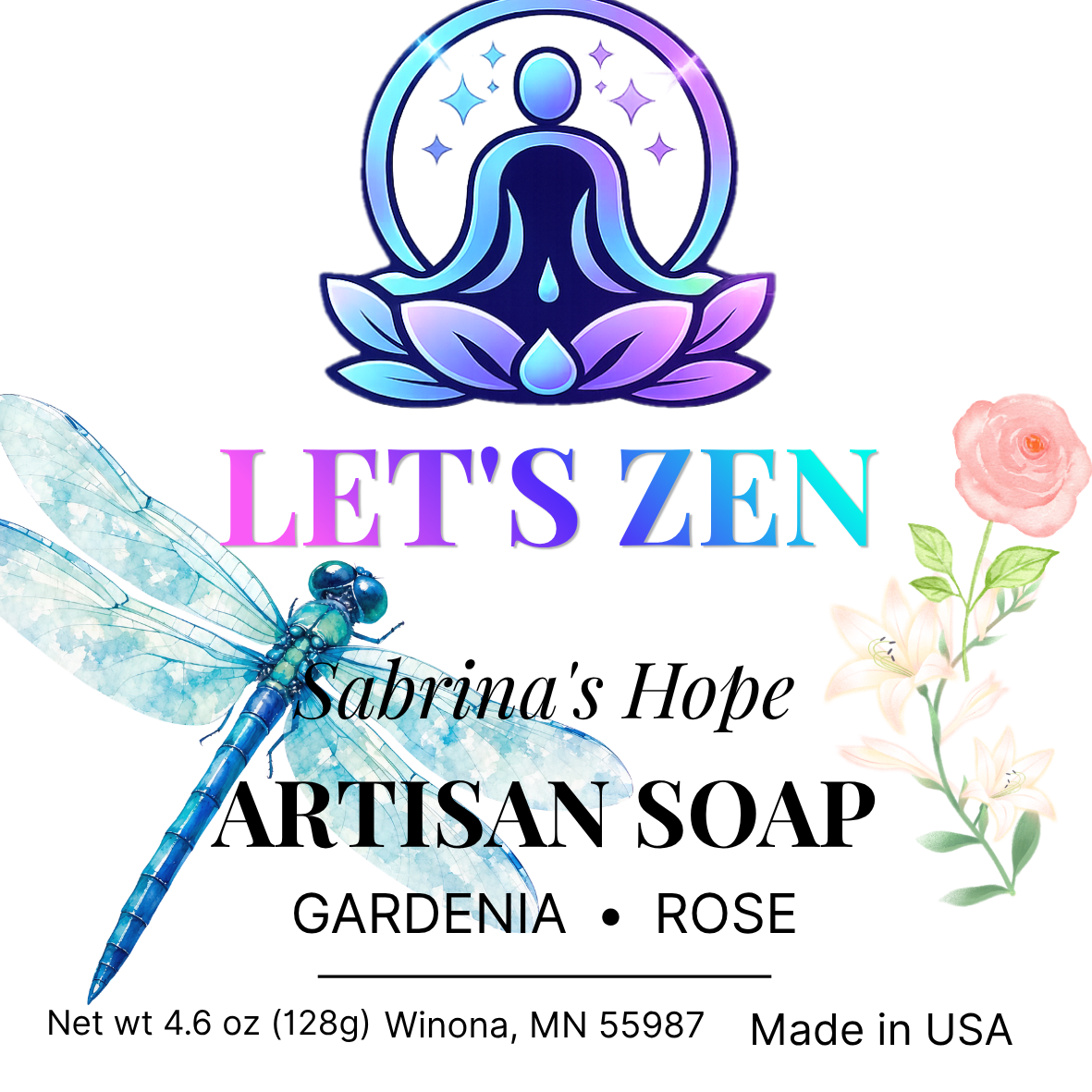 Sabrina's hope artisan soap