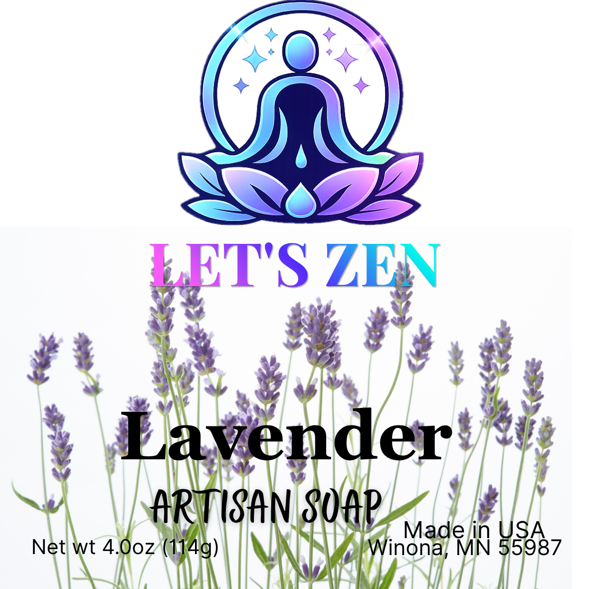Lavender artisan soap