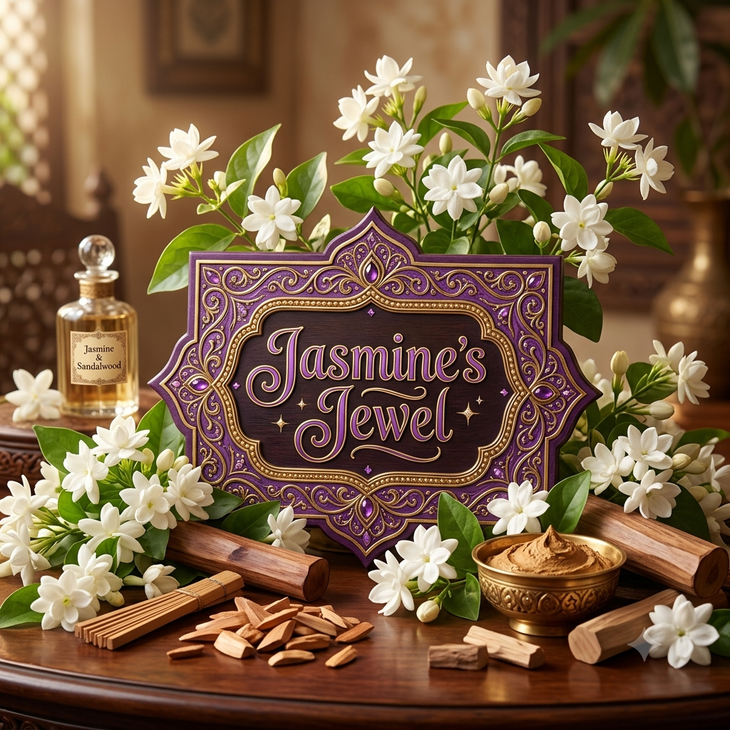Jasmines jewel artisan soap