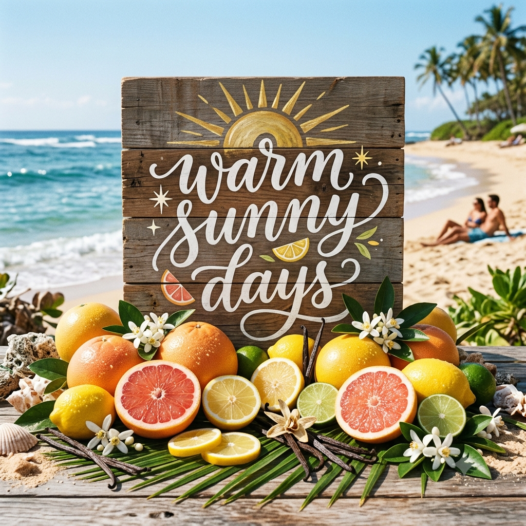 Warm sunny days bath bomb