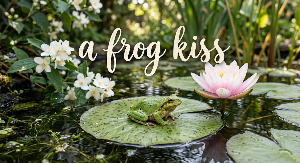 A Frogs Kiss luxury candle