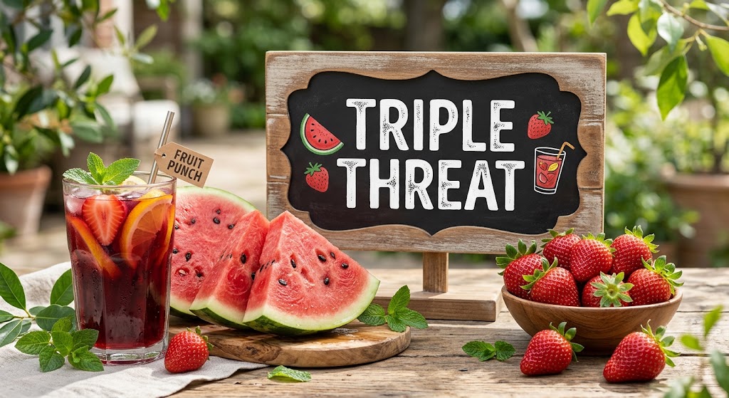 Triple threat luxury candle
