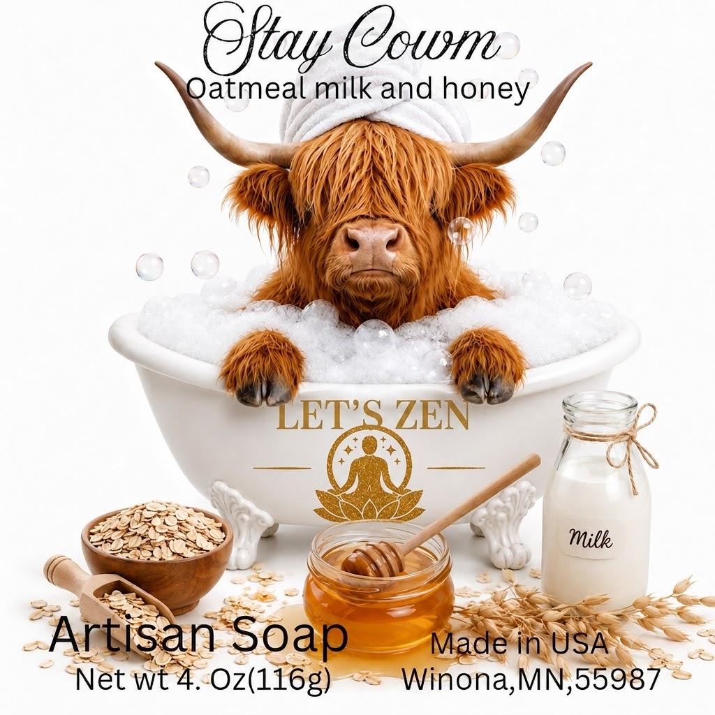 Stay Cowm Artisan soap
