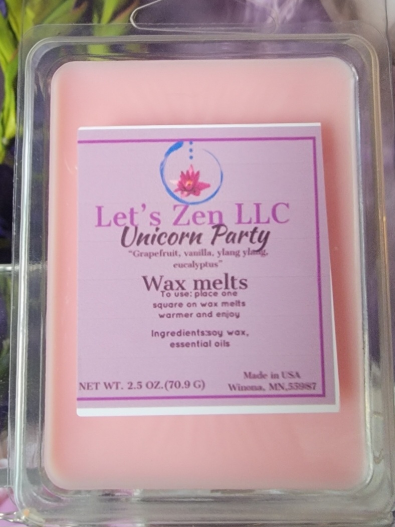 Unicorn party luxury wax melts