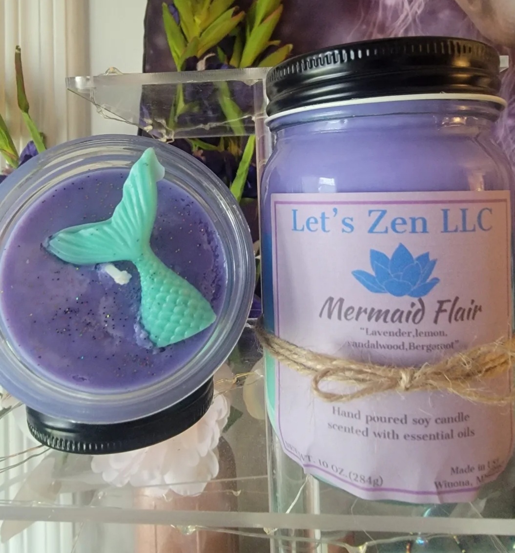 Mermaid Flair luxury candle