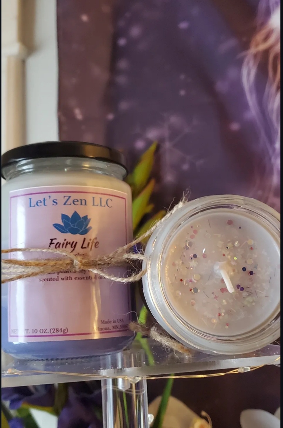 Fairy life luxury candle