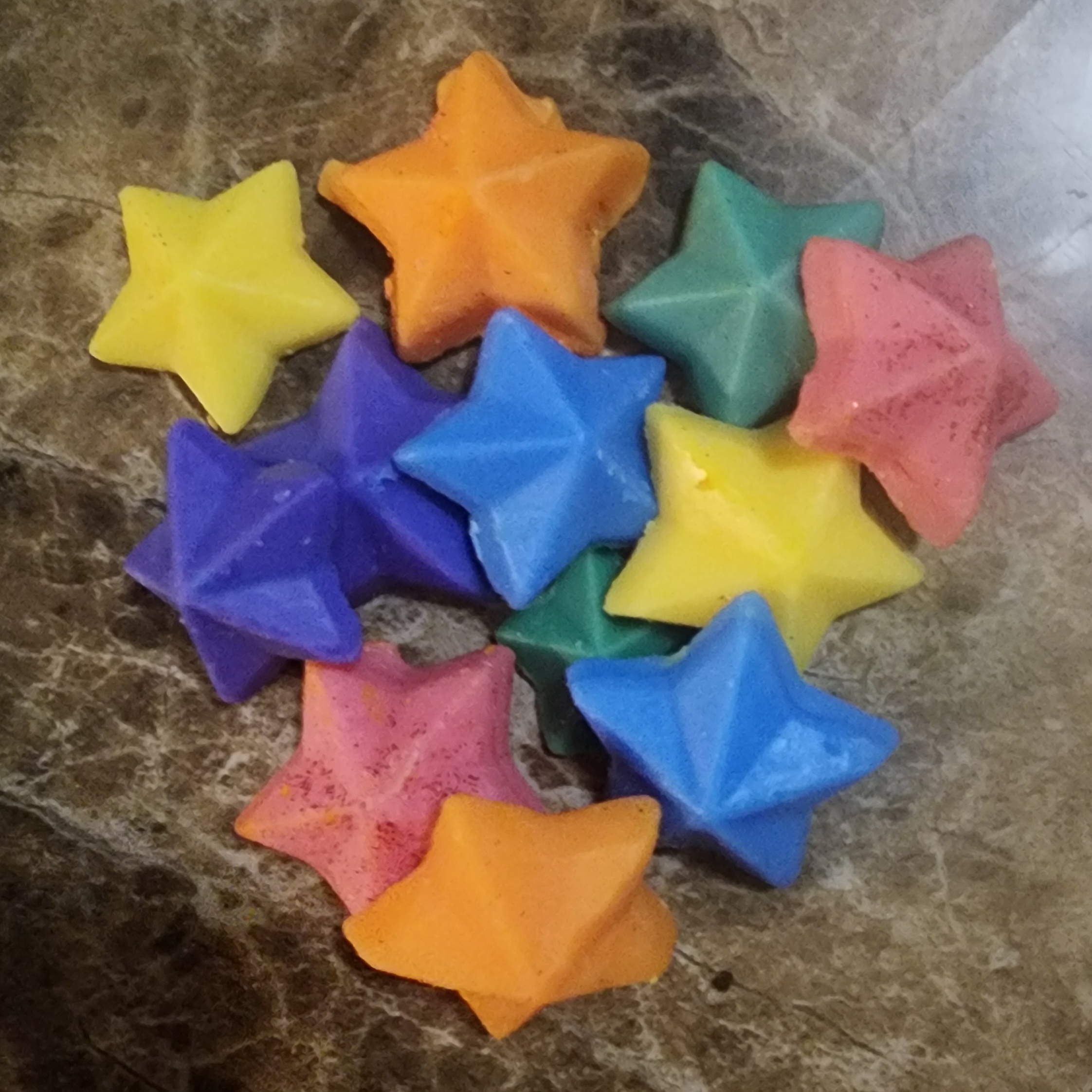 Rainbow vibes luxury wax melt
