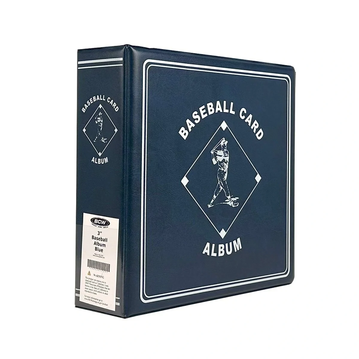 3" Album Baseball Blue