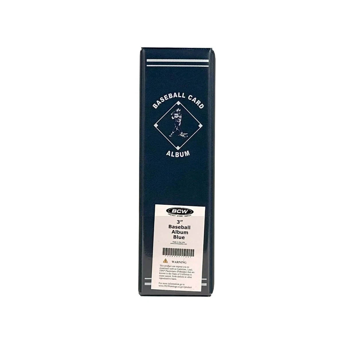 3" Album Baseball Blue