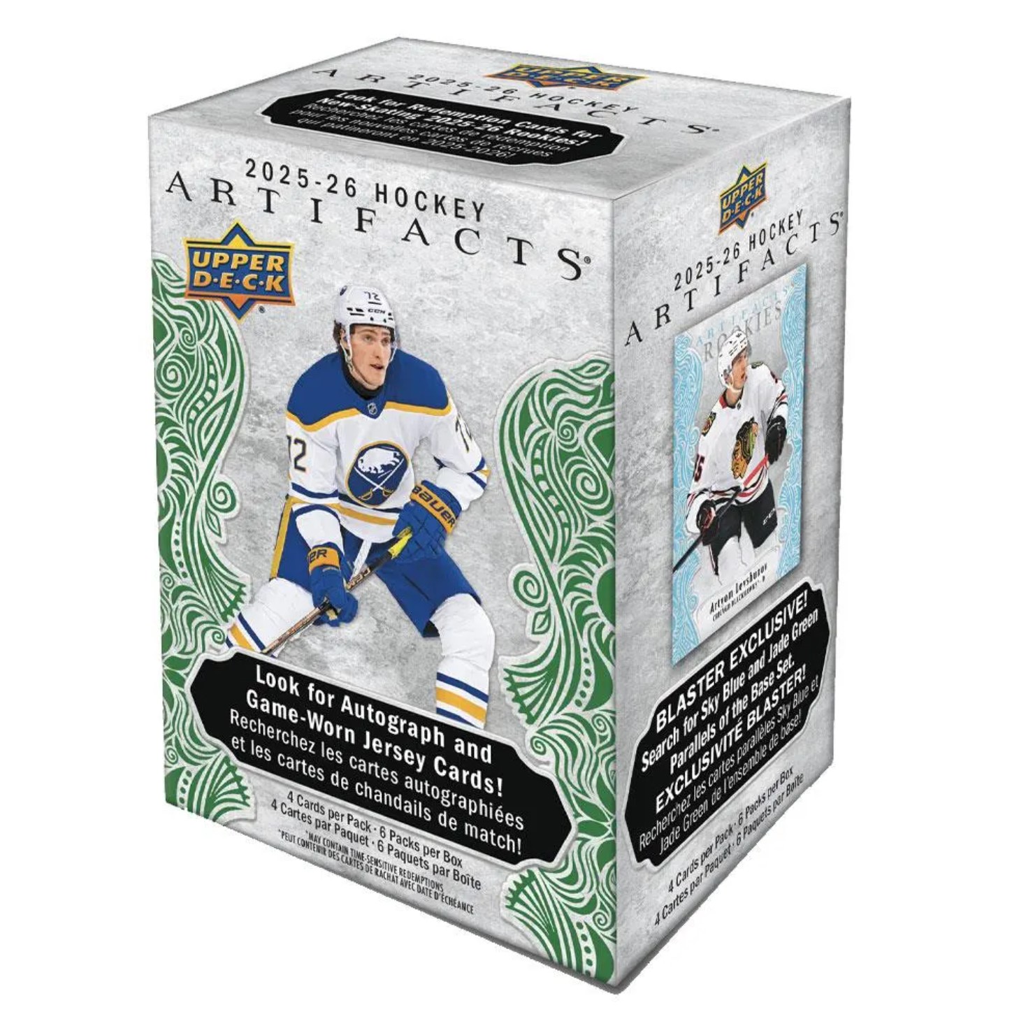 2025-26 Upper Deck Artifacts NHL Hockey Blaster Box