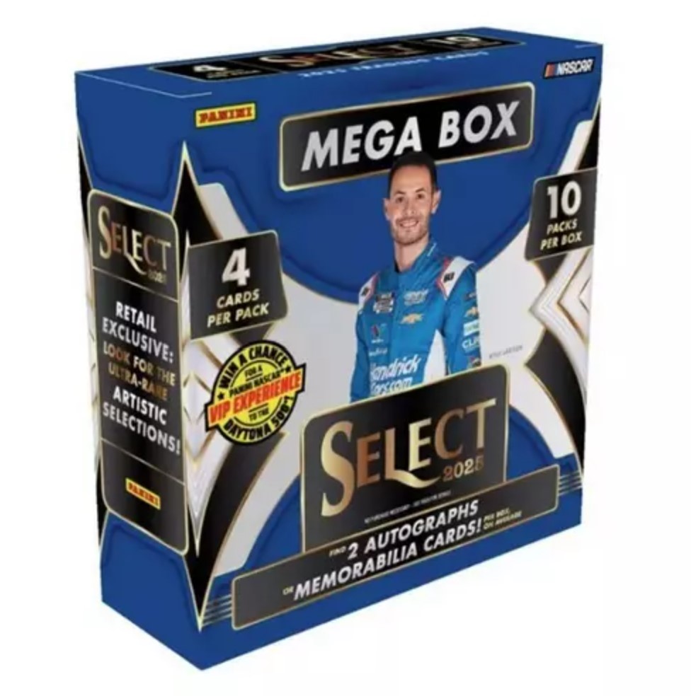 2025 Panini Select Nascar Racing Mega Box