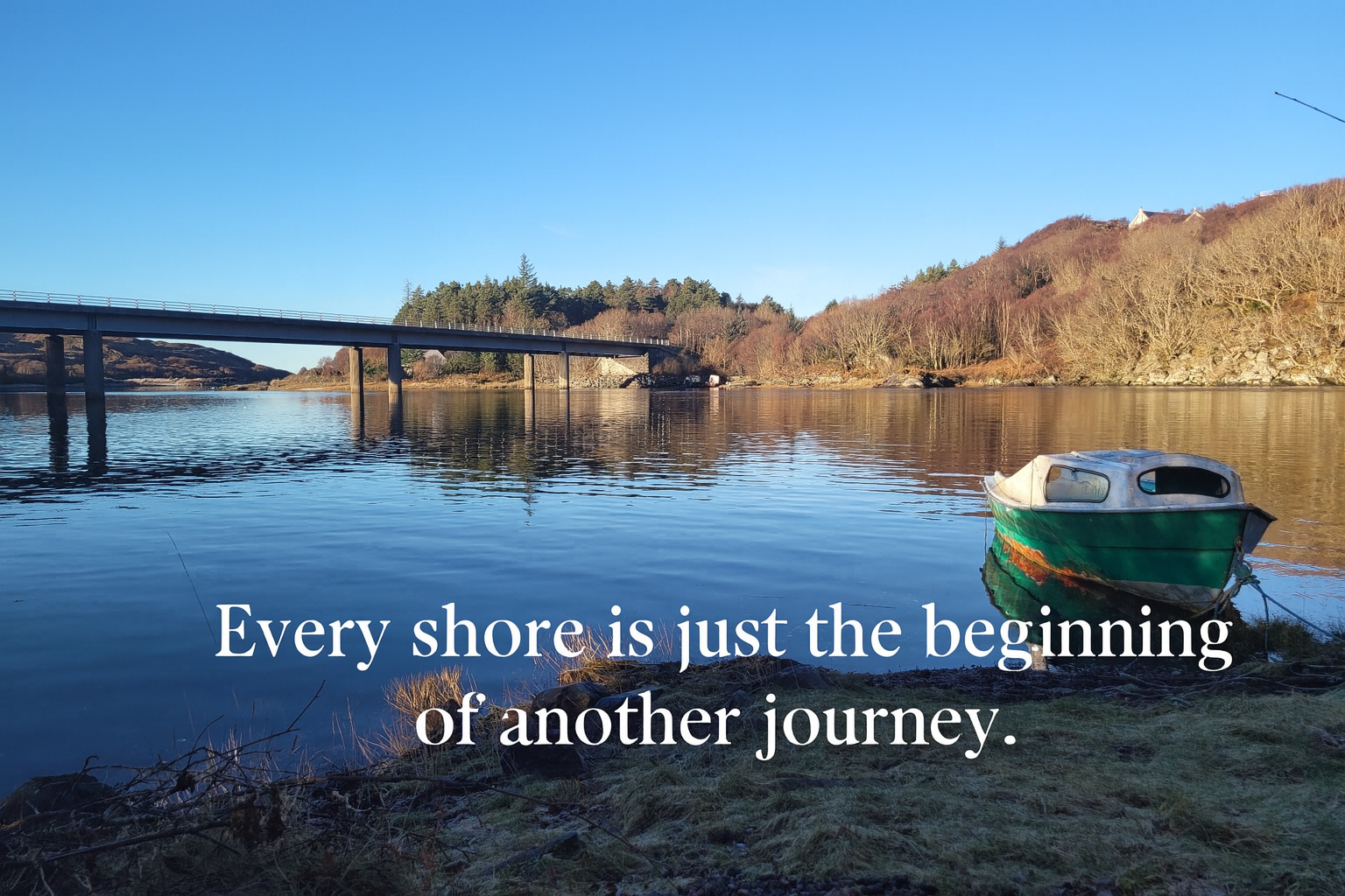 Still Waters – Nature Quote Print (Optional Text)