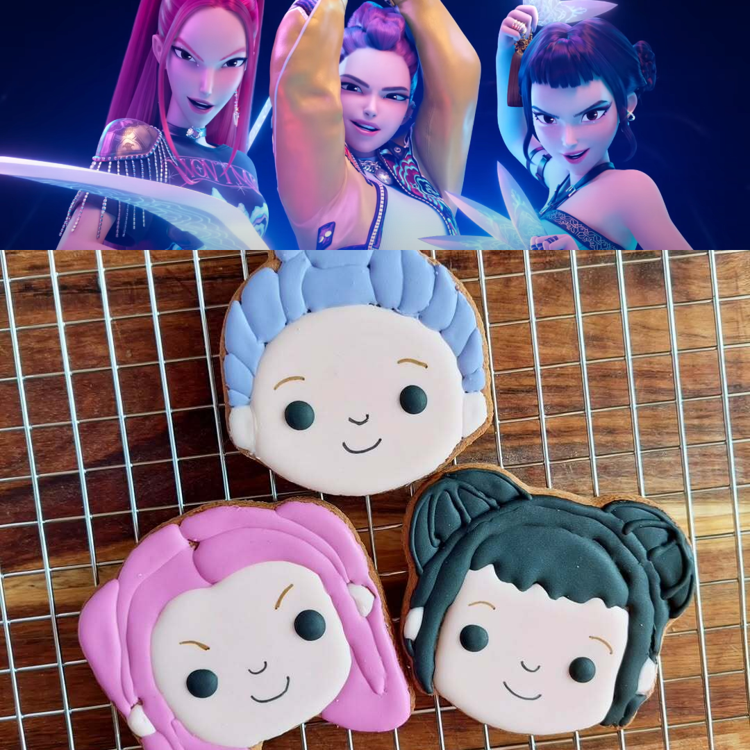 Kpop Demon Hunter Cookies