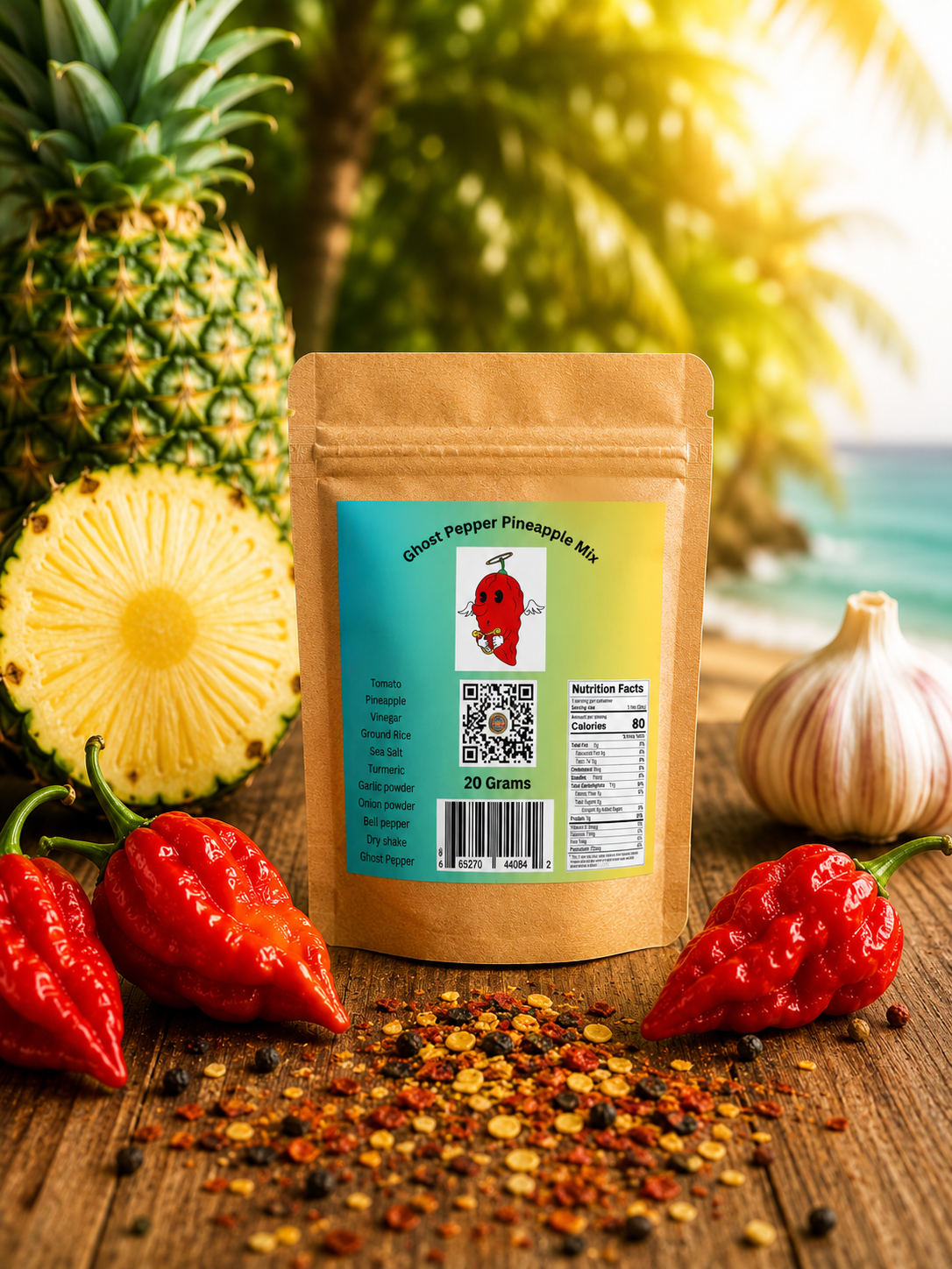 Ghost Pepper Pineapple  Mix
