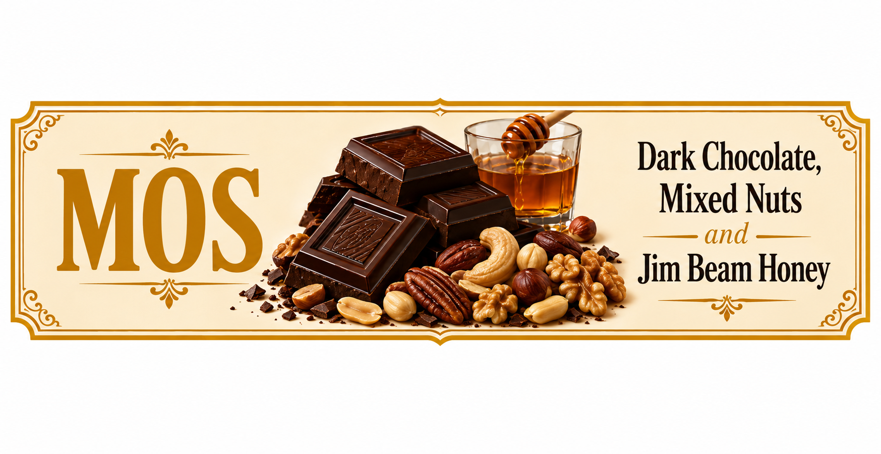 Chocolate Mixed Nuts Jim Bean Honey
