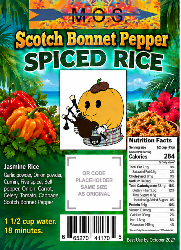 Scotch Bonnet Jasmine Rice