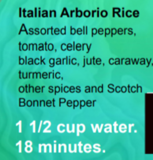 Scotch Bonnet Spiced Italian Arborio Rice