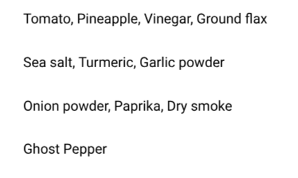 Ghost Pepper Pineapple  Mix
