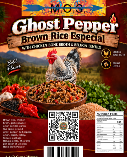 Ghost Pepper Brown Rice Especial