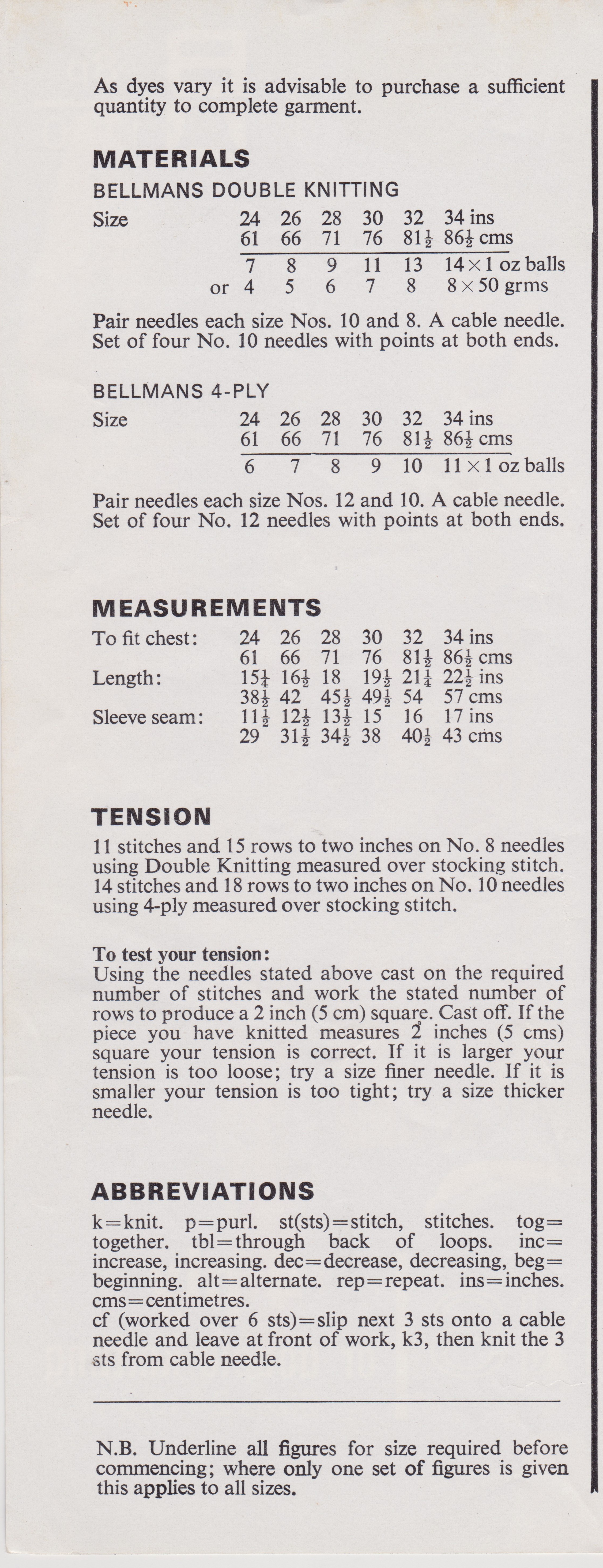 BELLMANS1290 - CHILD'S V-NECK CABLE SWEATER IN 4 PLY OR DK - PDF KNITTING PATTERN