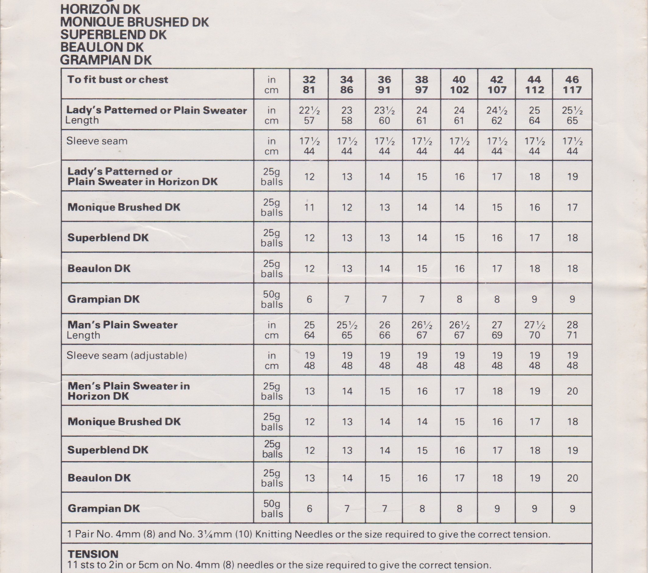 HAYFIELD1405 - MAN'S AND WOMAN'S V-NECK SWEATER IN DK - PDF KNITTING PATTERN