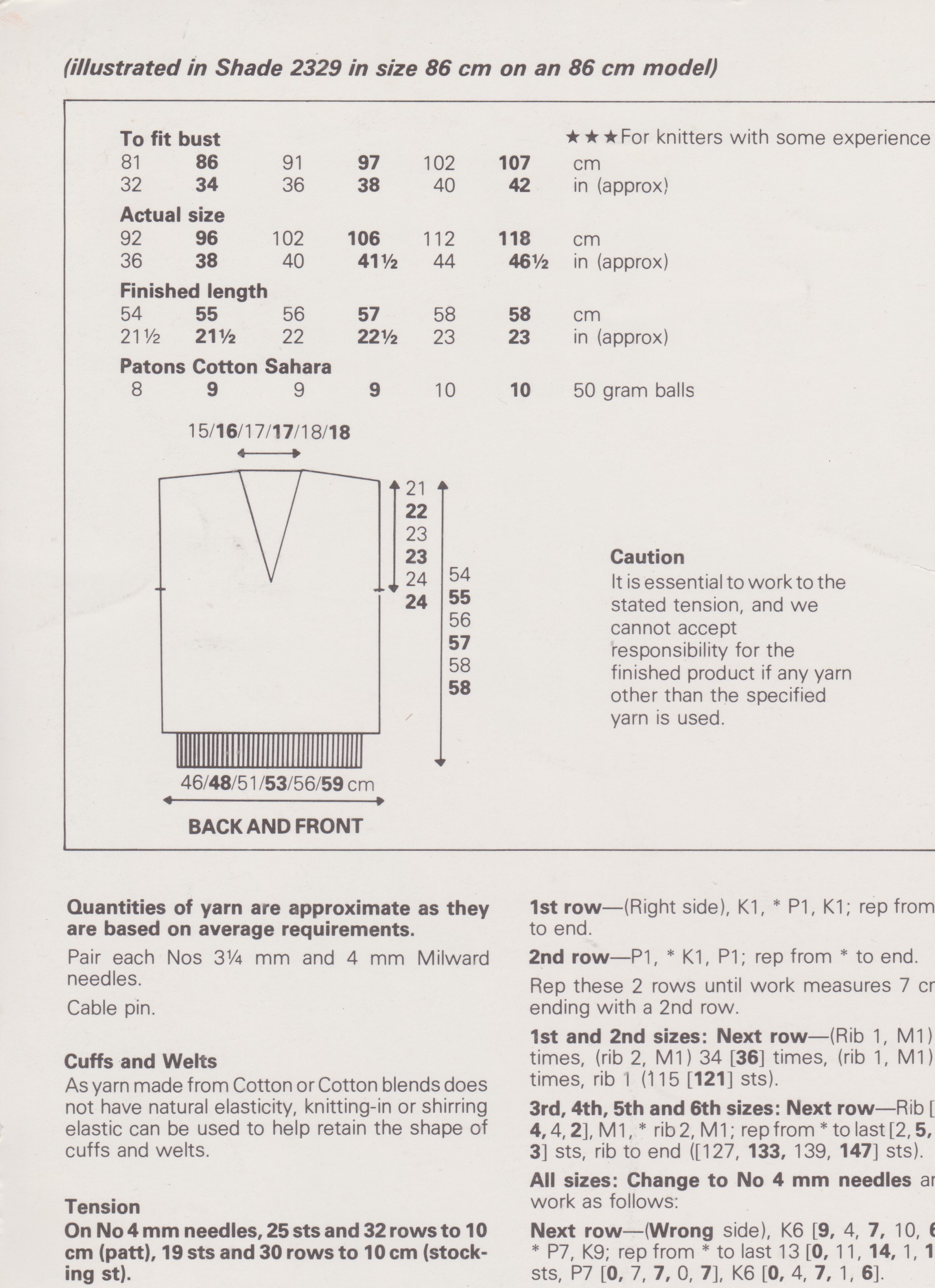 PATONS8766 - WOMAN'S V-NECK CABLE SHORT SLEEVED TOP IN DK COTTON - PDF KNITTING PATTERN