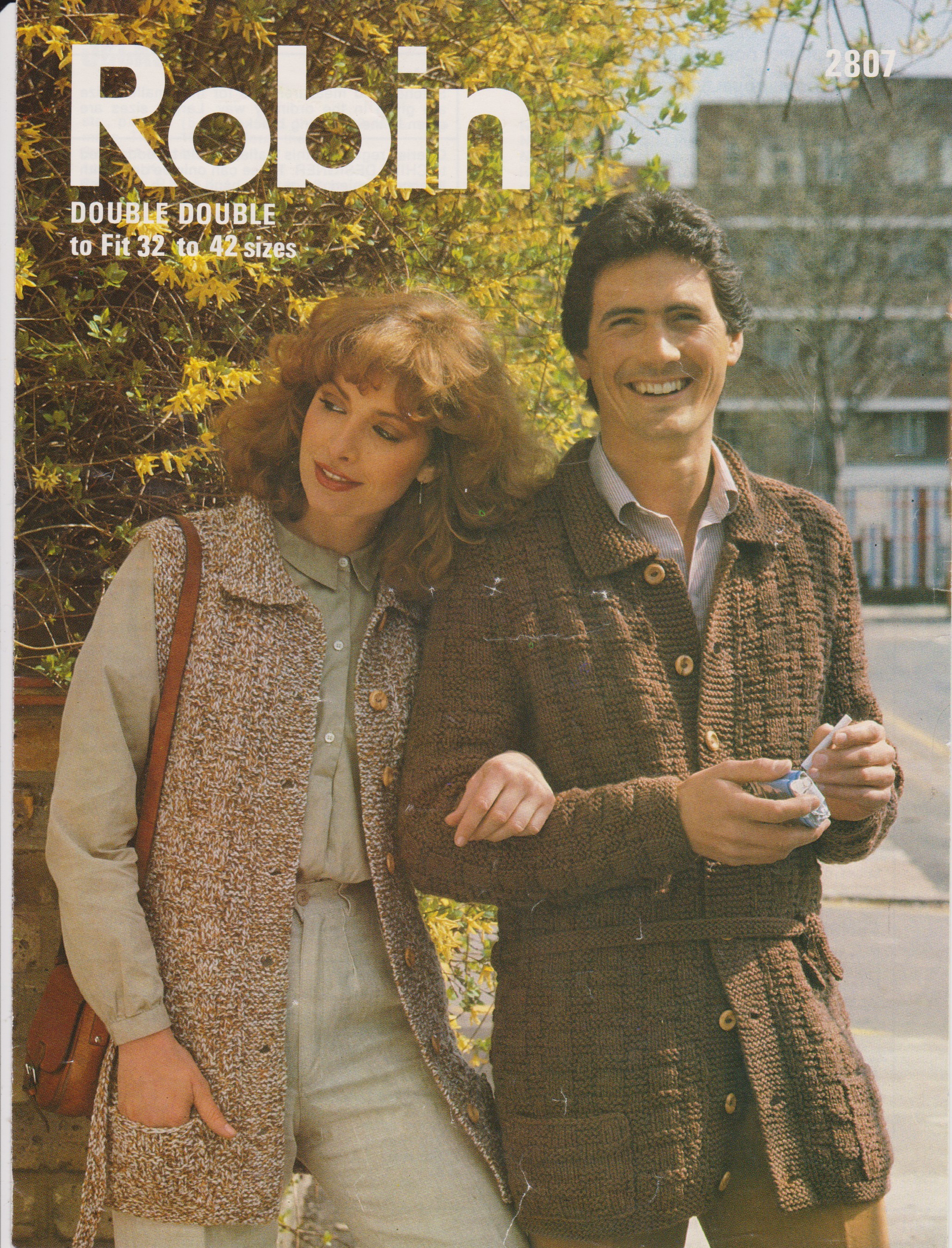 ROBIN2807 - UNISEX LONGLINE JACKET AND WAISTCOAT - PDF KNITTING PATTERN