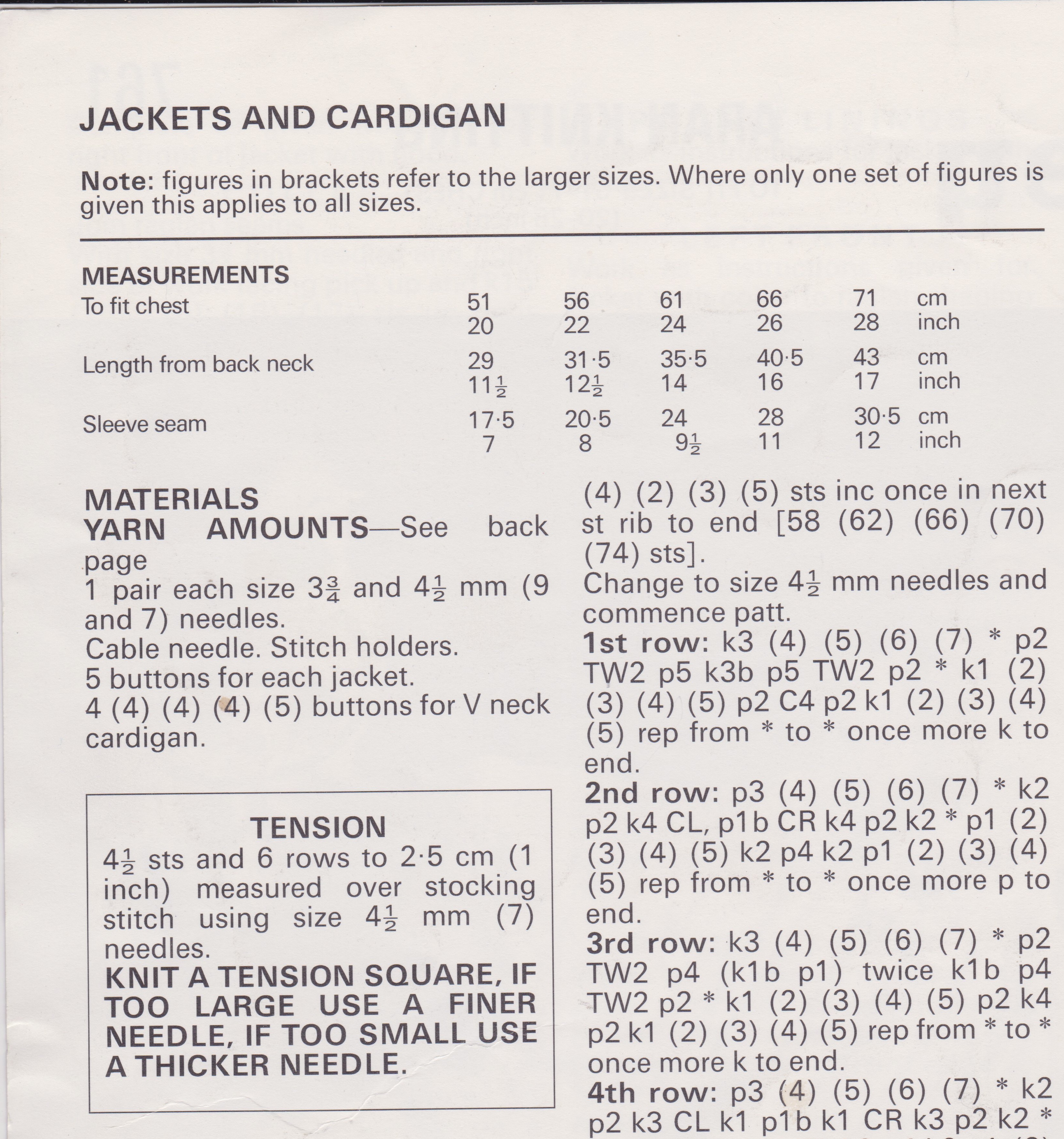 STUDLEY761 - CHILD'S ARAN JACKETS IN 3 STYLES - PDF KNITTING PATTERN