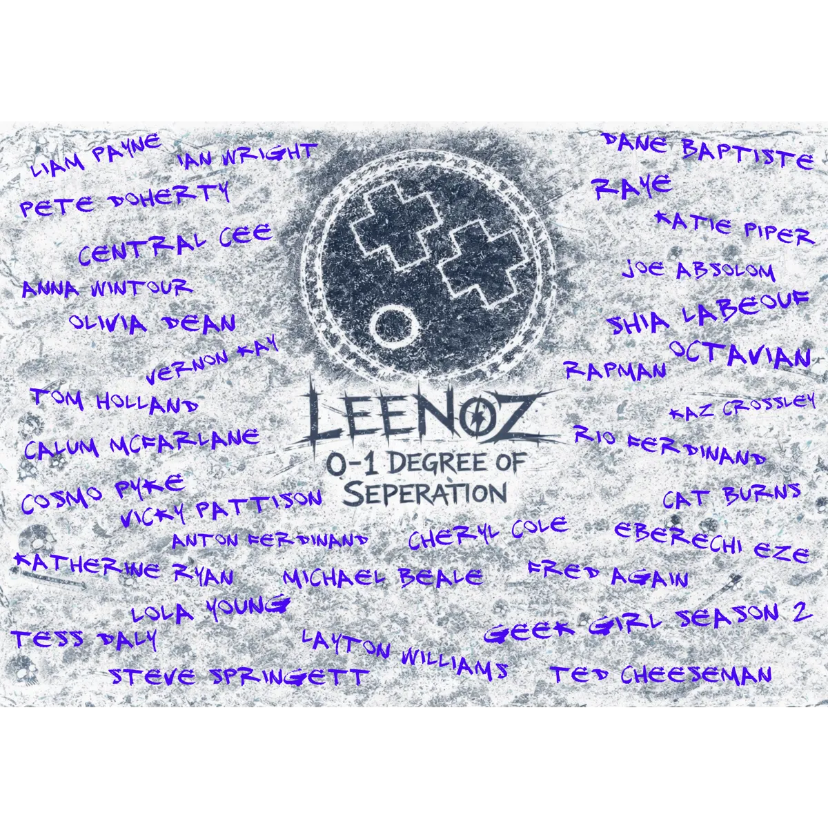 Leenoz 0-1 Degree of Separation art piece