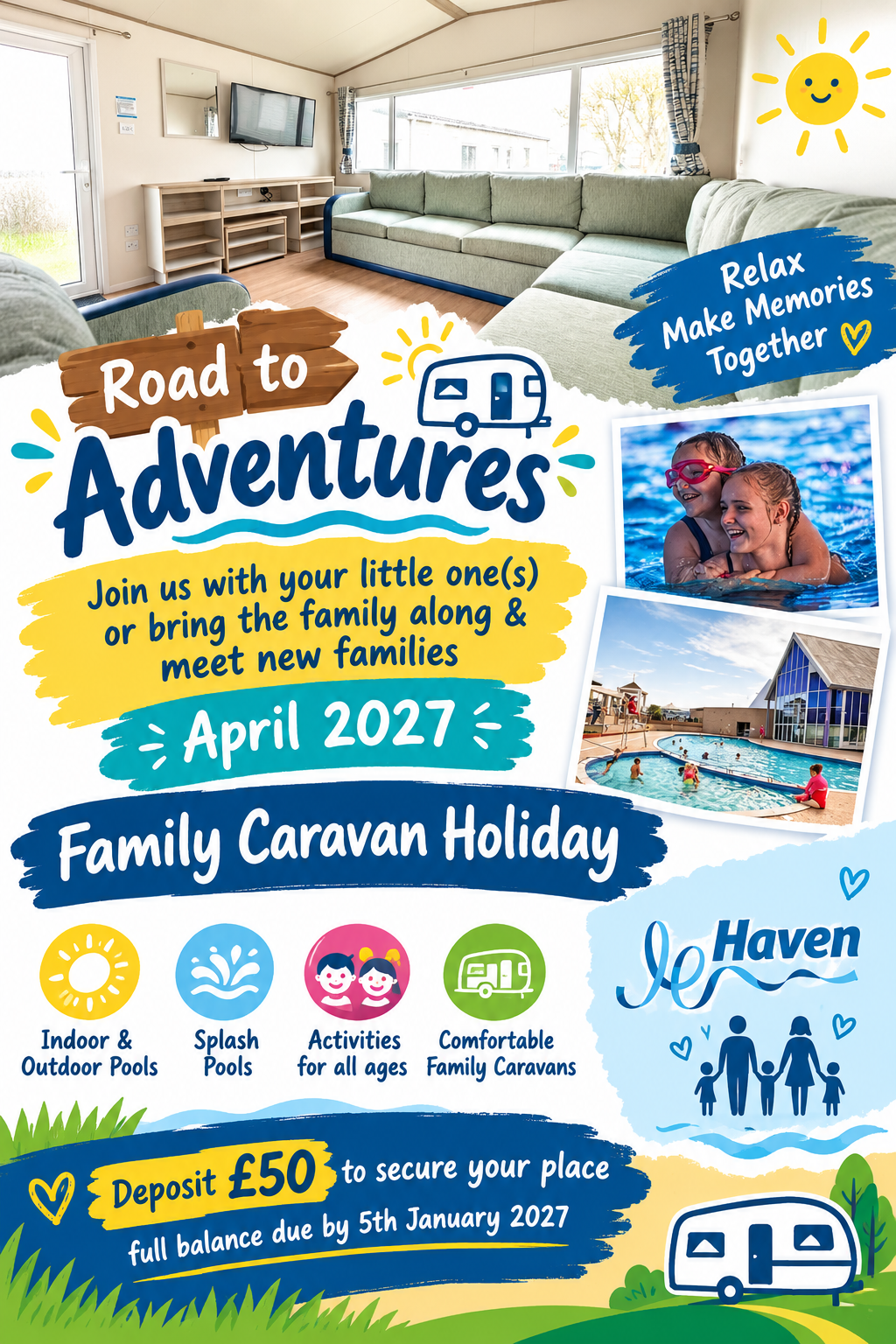 Family Easter Caravan Holiday