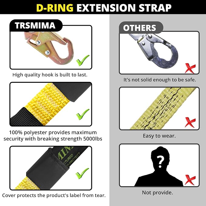 18”D-ring Extender Fall Protection