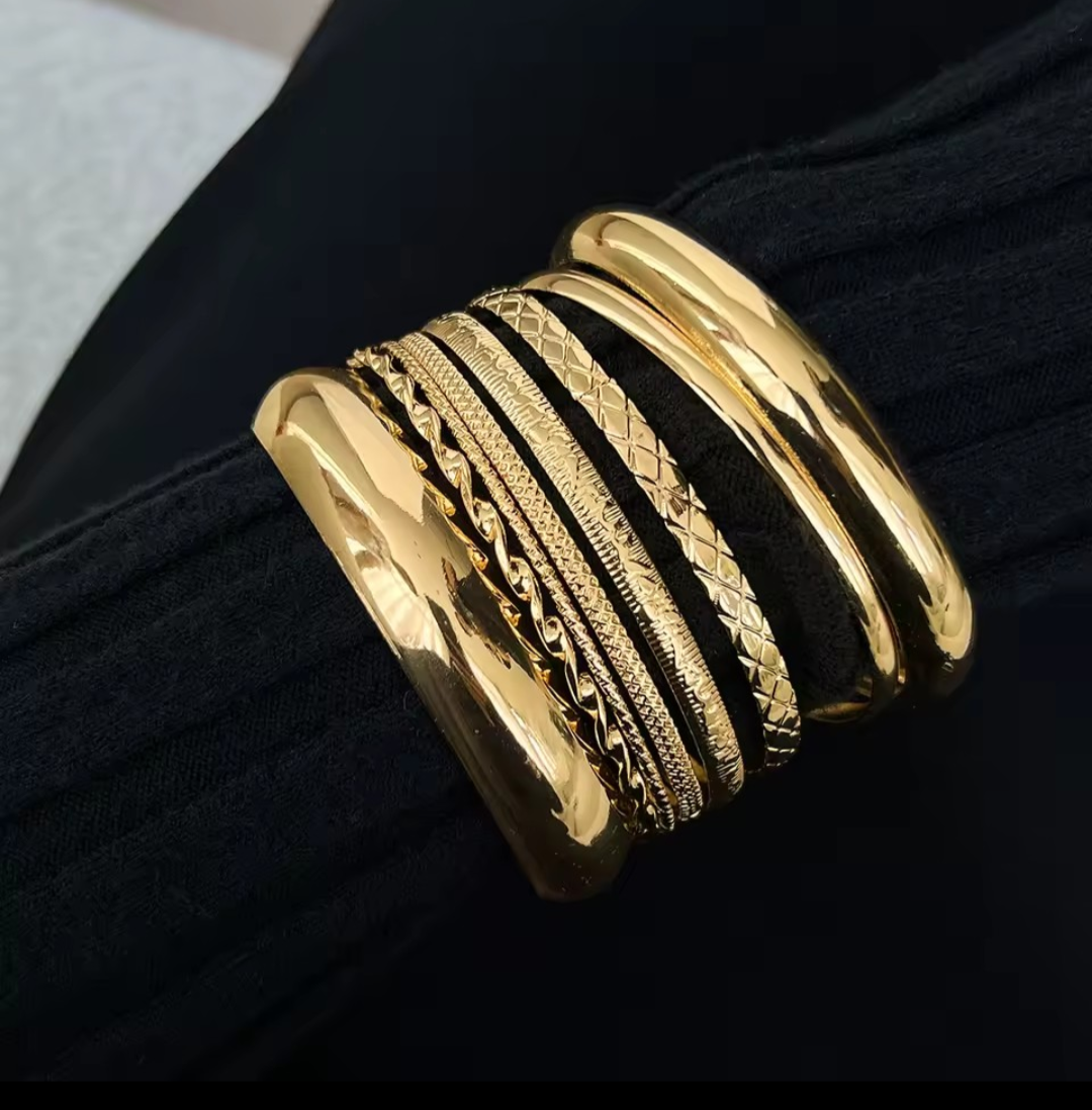 Bold Gold Arm Party