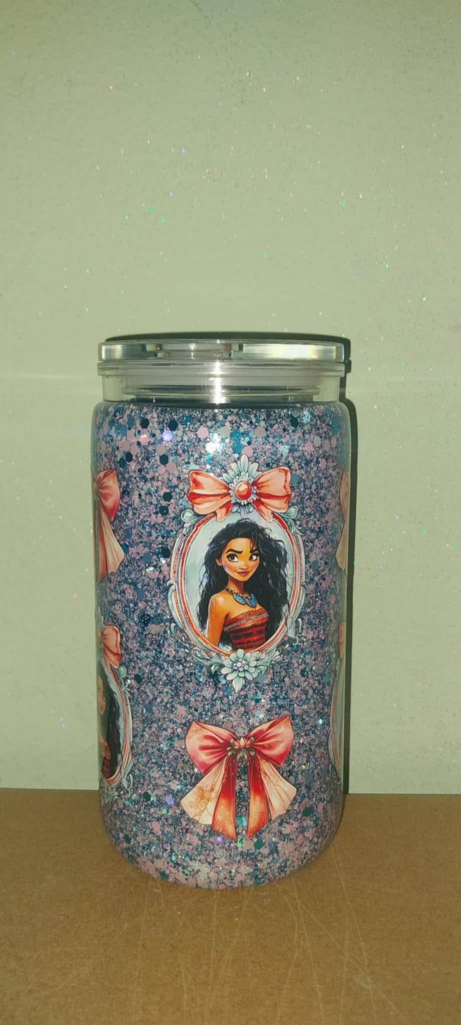 Moana Snowglobe Tumbler