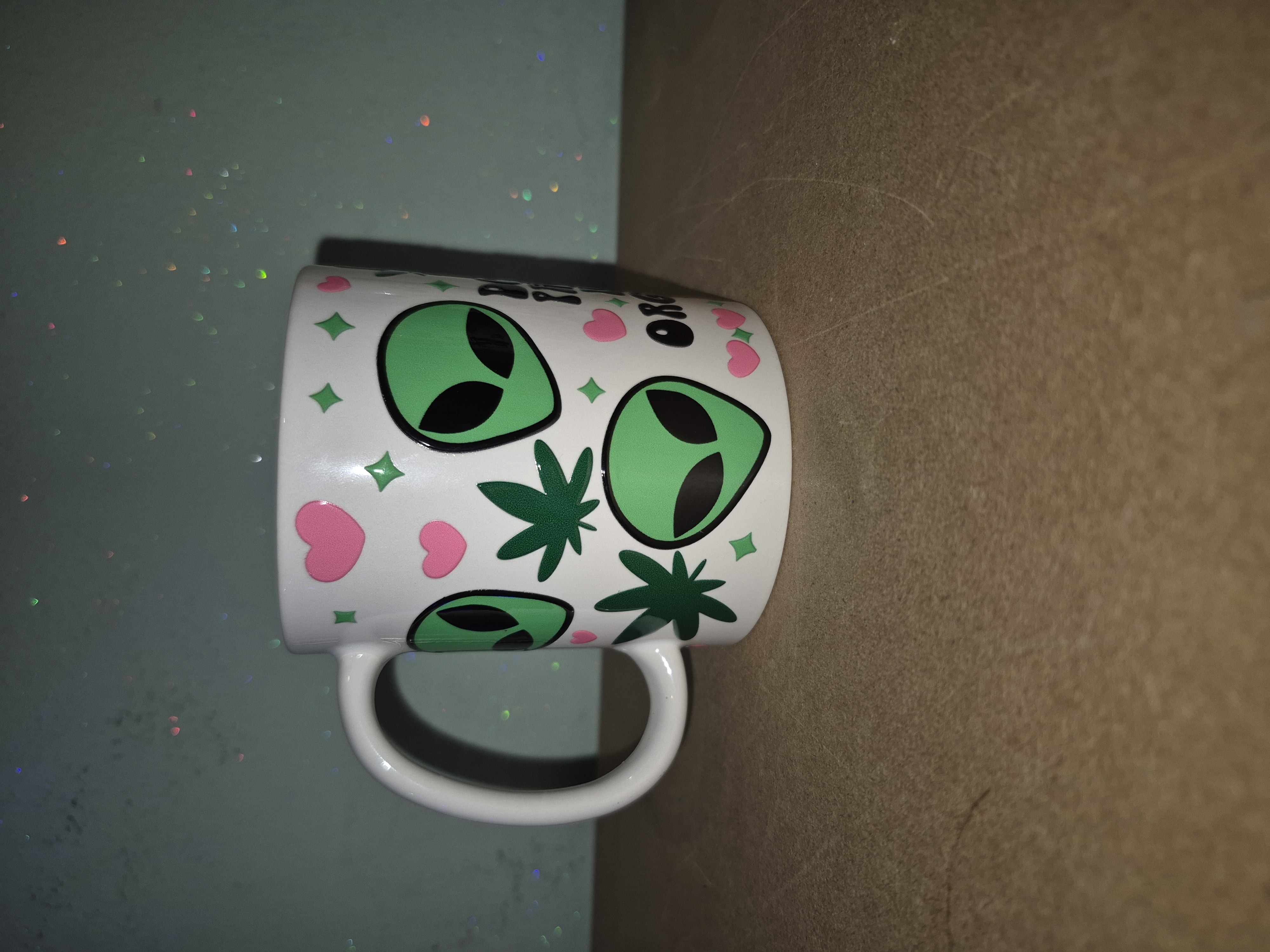 Don't panic, it's organic mug