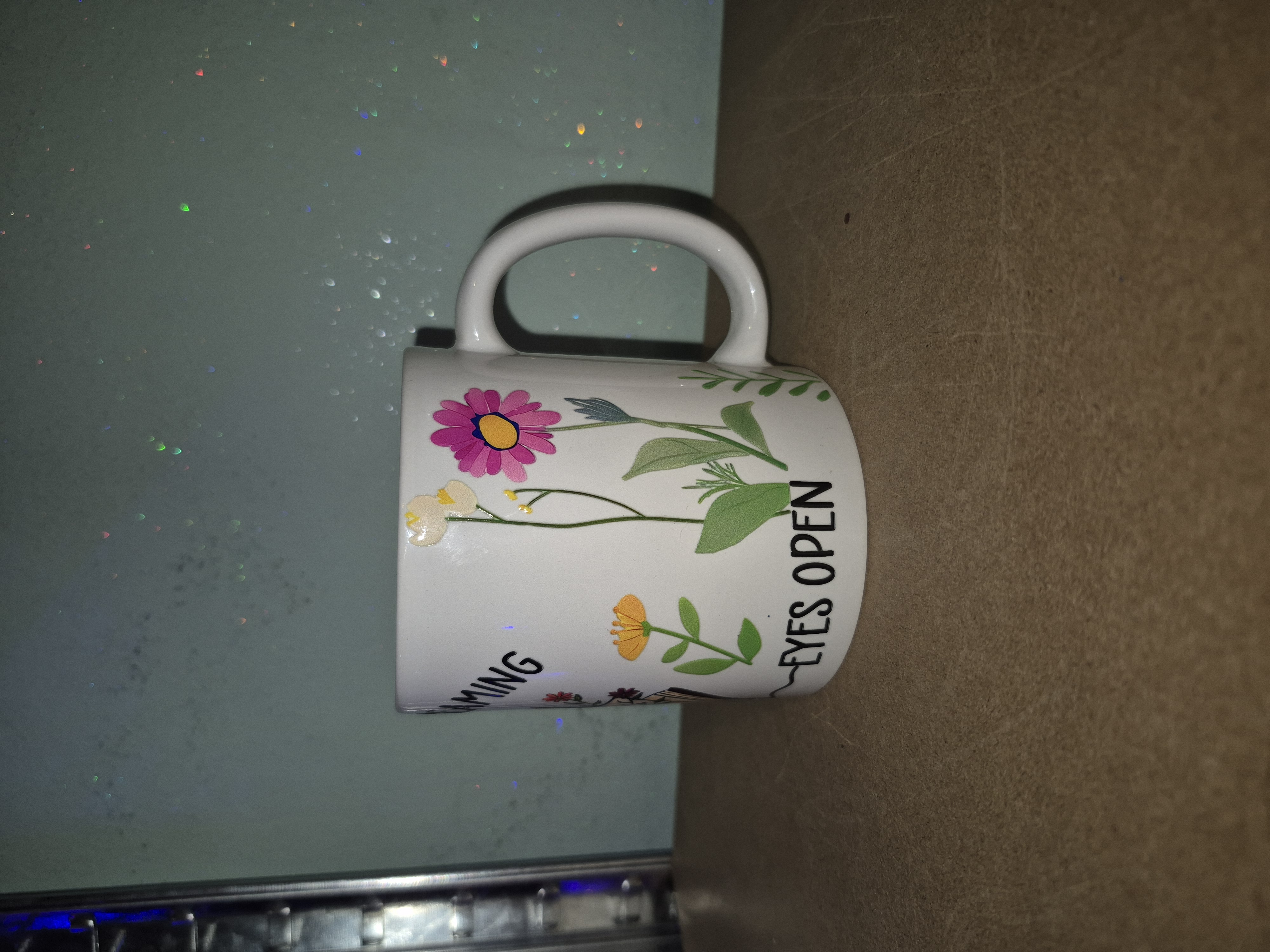 Reading is dreaming mug