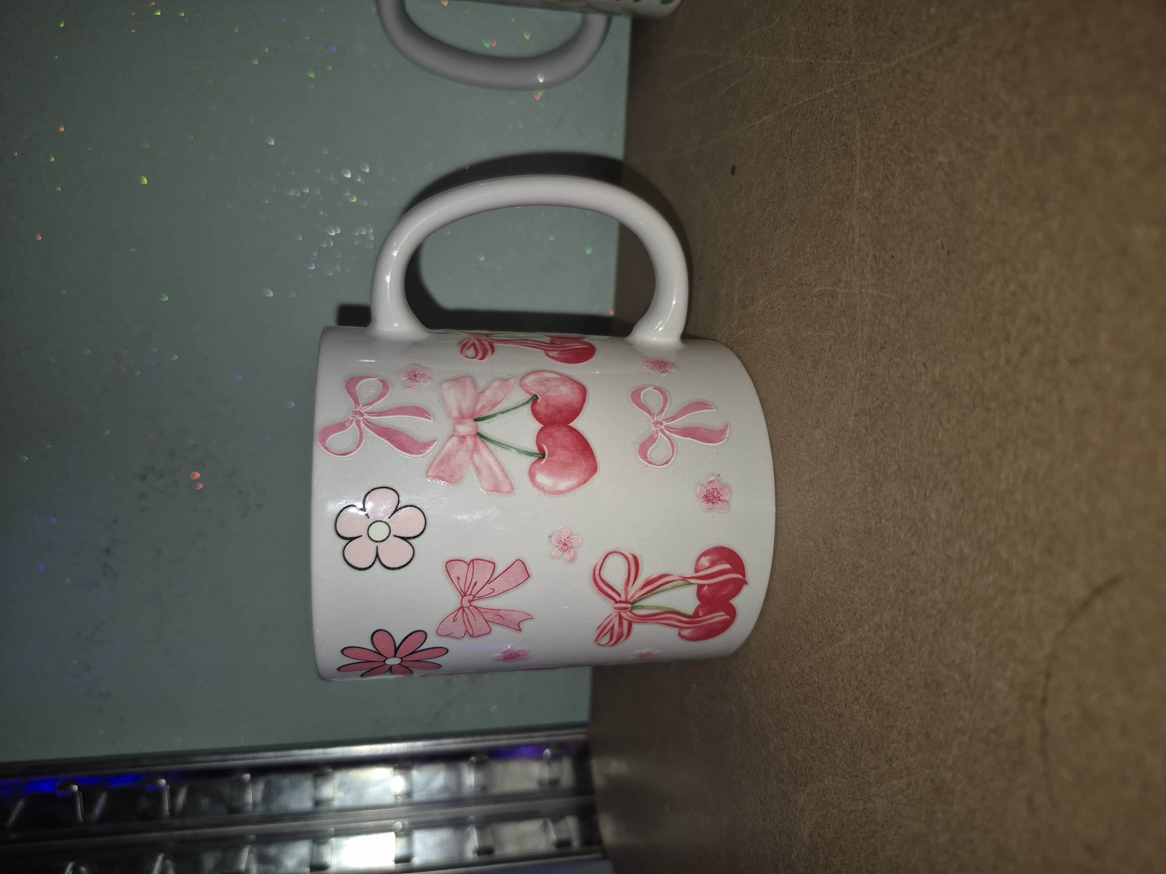 Cherry Bow Mug