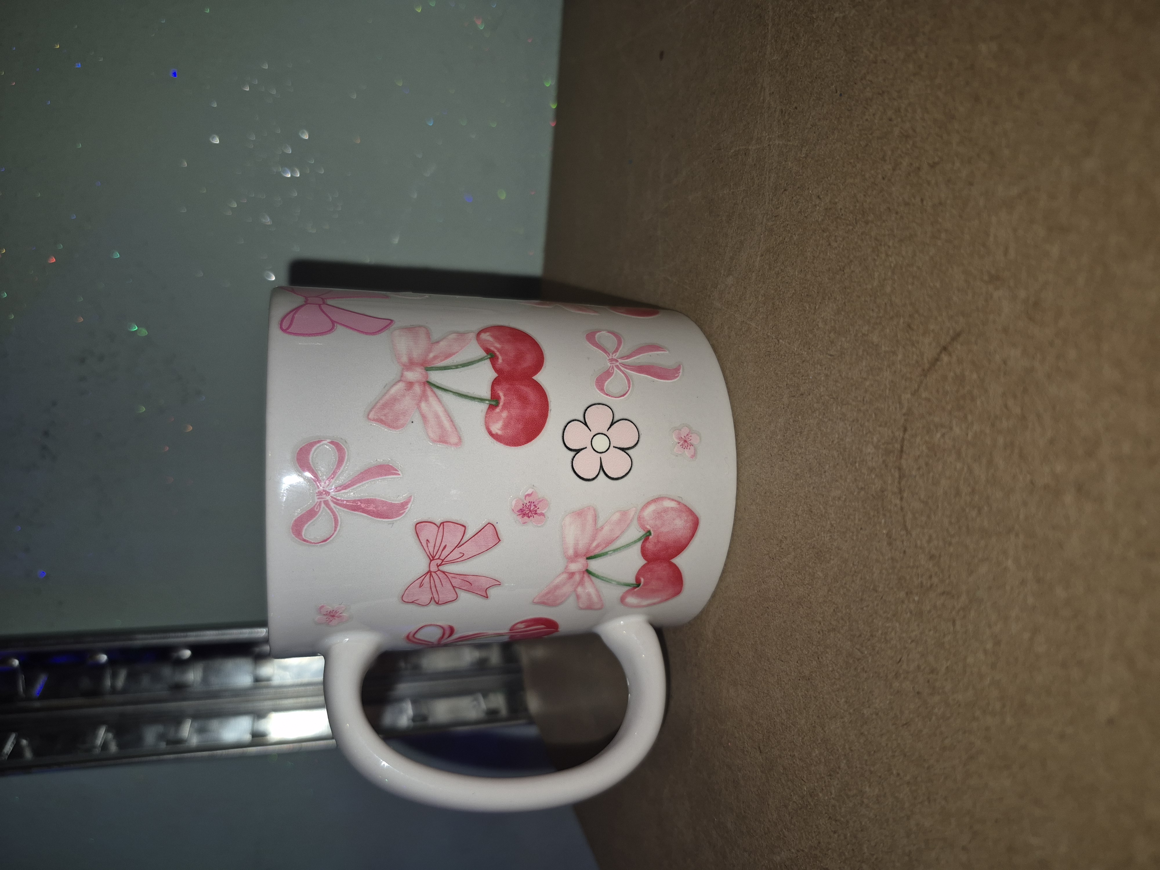 Cherry Bow Mug