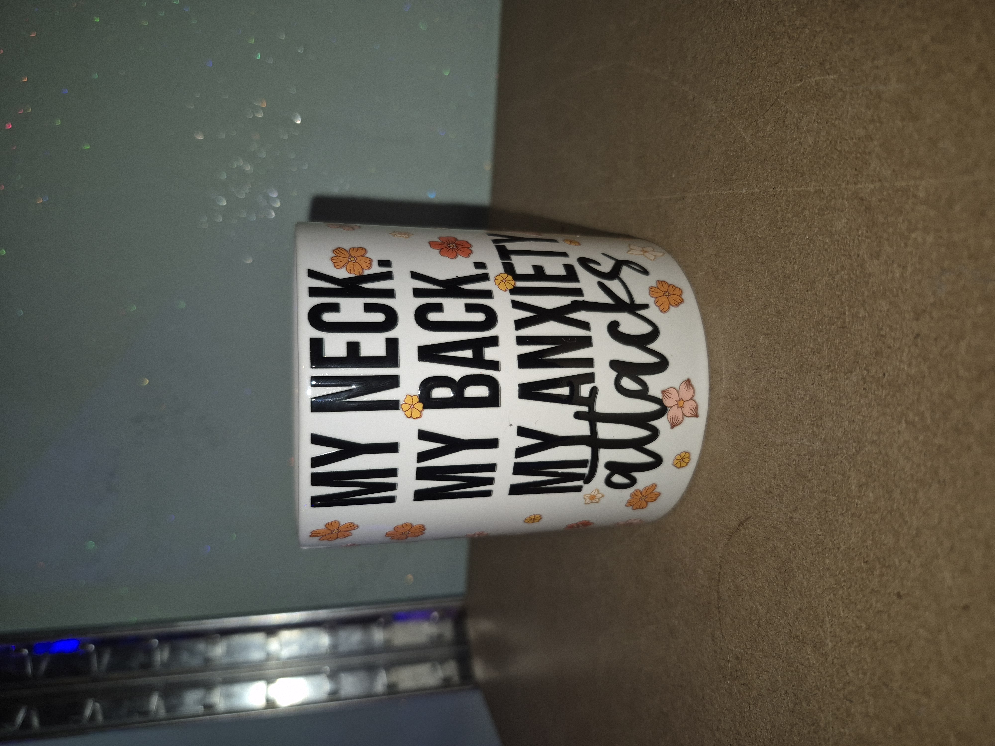 My anxiety attacks mug